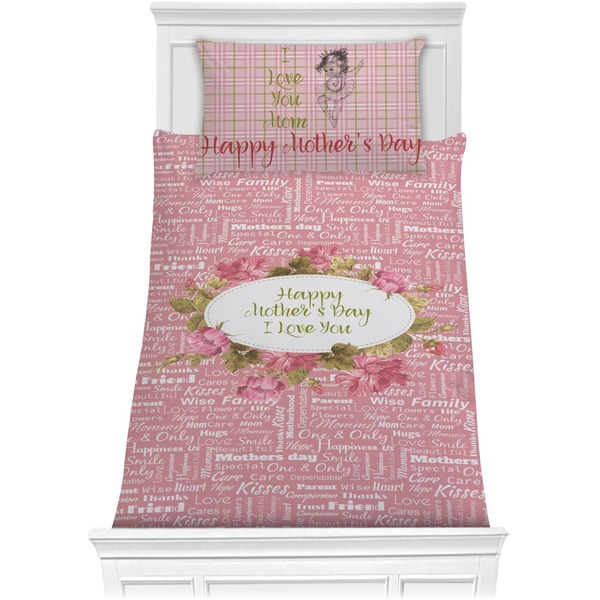 Custom Mother's Day Comforter Set - Twin