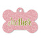 Mother's Day Bone Shaped Dog ID Tag - Large - Front