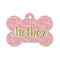 Mother's Day Bone Shaped Dog ID Tag - Small