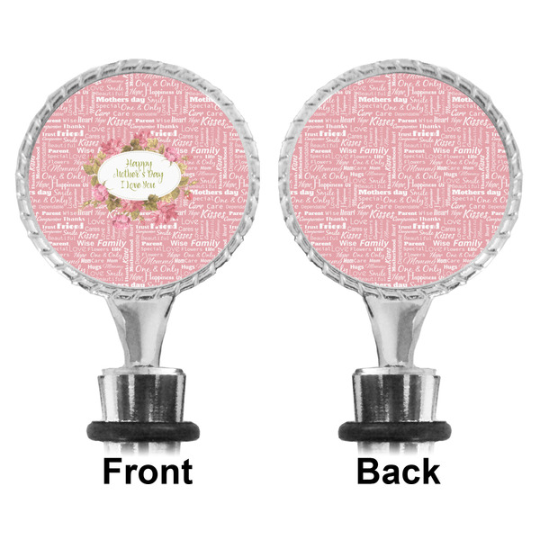 Mother's Day Bottle Stopper - Front and Back