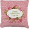 Mother's Day Burlap Pillow 16"