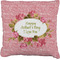 Mother's Day Faux-Linen Throw Pillow 16"