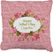 Mother's Day Faux-Linen Throw Pillow 26"