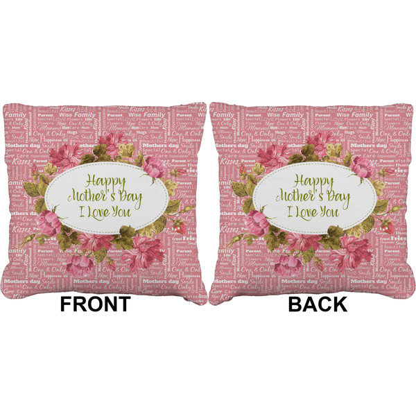 Mother's Day Burlap Pillow Approval