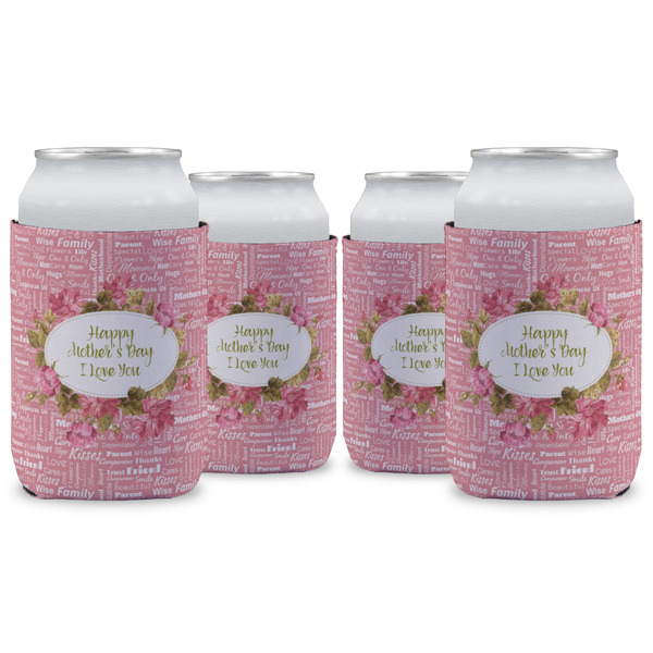 Custom Mother's Day Can Cooler (12 oz) - Set of 4