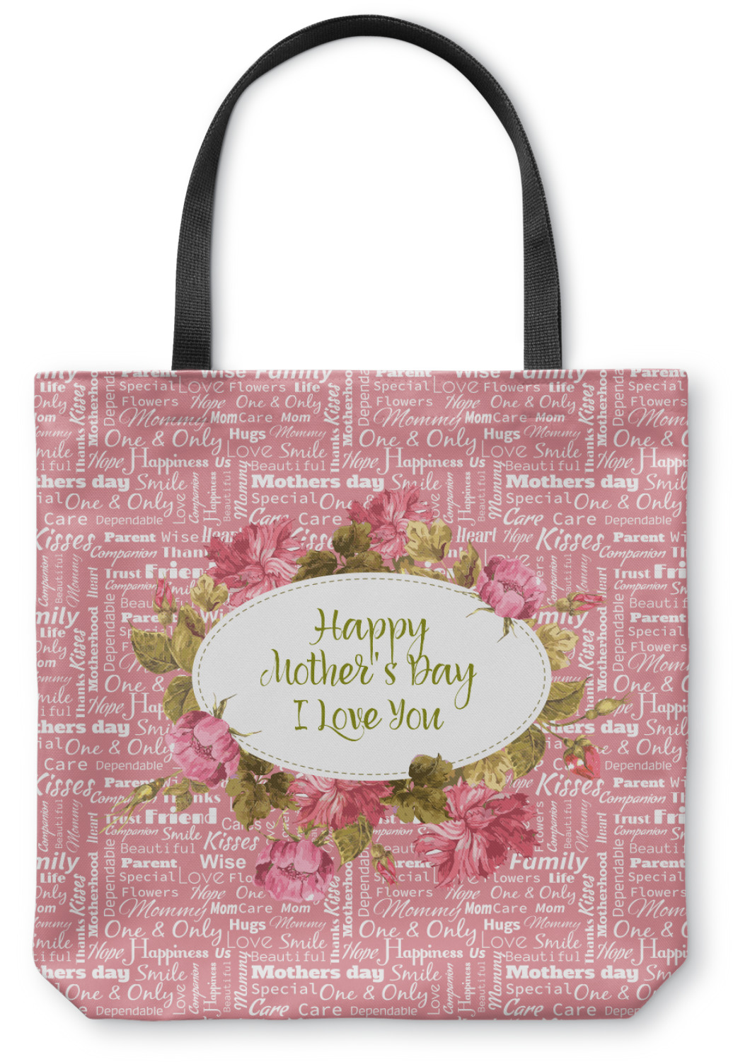 Mother's Day Canvas Tote Bag YouCustomizeIt