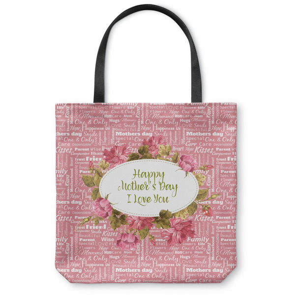 Custom Mother's Day Canvas Tote Bag - Small - 13"x13"