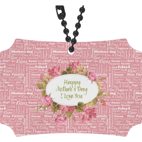 Custom Mother's Day Rear View Mirror Ornament
