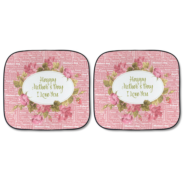Mother's Day Car Sun Shades - FRONT