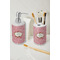 Mother's Day Ceramic Bathroom Accessories - LIFESTYLE (toothbrush holder & soap dispenser)