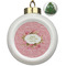 Mother's Day Ceramic Christmas Ornament - Xmas Tree (Front View)