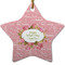 Mother's Day Ceramic Flat Ornament - Star (Front)