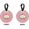 Mother's Day Circle Luggage Tag (Front + Back)