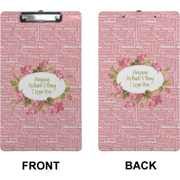 Mother's Day Clipboard (Legal) (Front + Back)