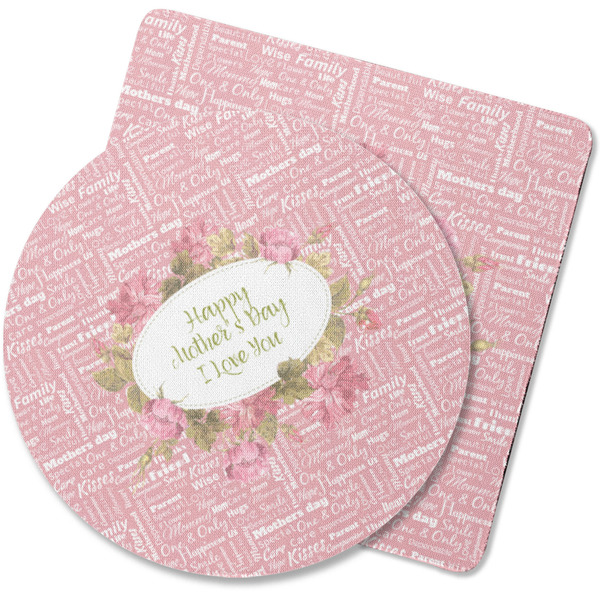 Custom Mother's Day Rubber Backed Coaster (Personalized)