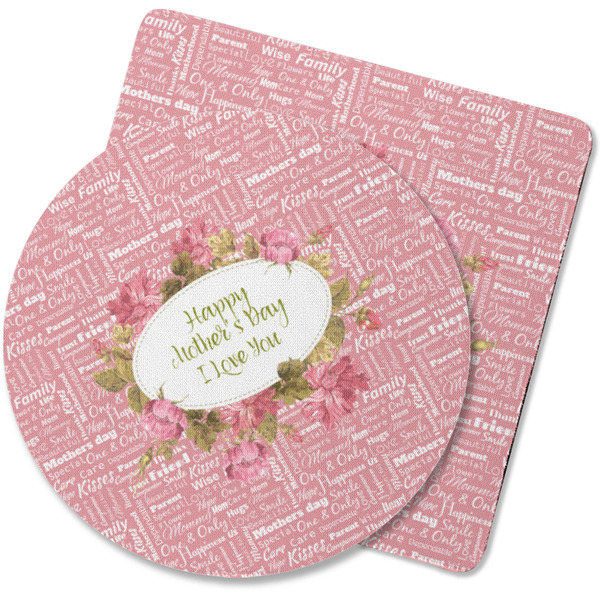 Custom Mother's Day Rubber Backed Coaster (Personalized)