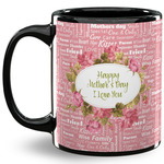 Mother's Day 11 Oz Coffee Mug - Black