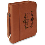 Mother's Day Leatherette Bible Cover with Handle & Zipper - Large- Single Sided
