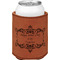 Mother's Day Cognac Leatherette Can Sleeve - Single Front