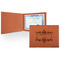 Mother's Day Leatherette Certificate Holder - Front
