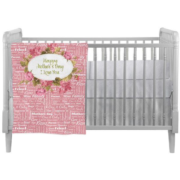 Custom Mother's Day Crib Comforter / Quilt