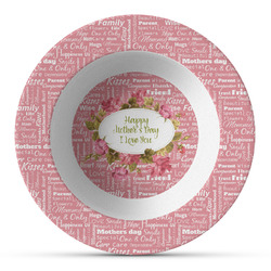 Mother's Day Plastic Bowl - Microwave Safe - Composite Polymer