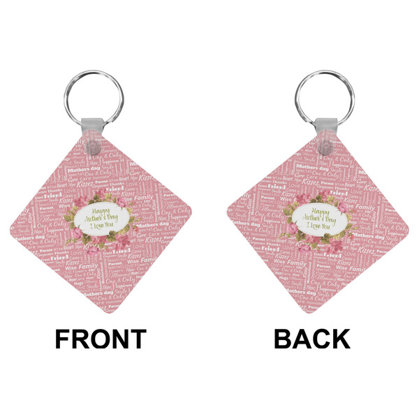 Mother's Day Diamond Keychain (Front + Back)