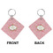 Mother's Day Diamond Keychain (Front + Back)