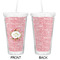 Mother's Day Double Wall Tumbler with Straw - Approval