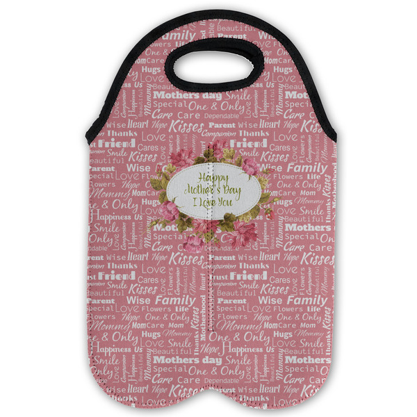 Mother's Day Double Wine Tote - Flat (new)