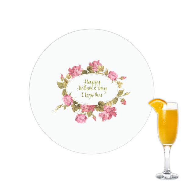 Custom Mother's Day Printed Drink Topper - 2.15"
