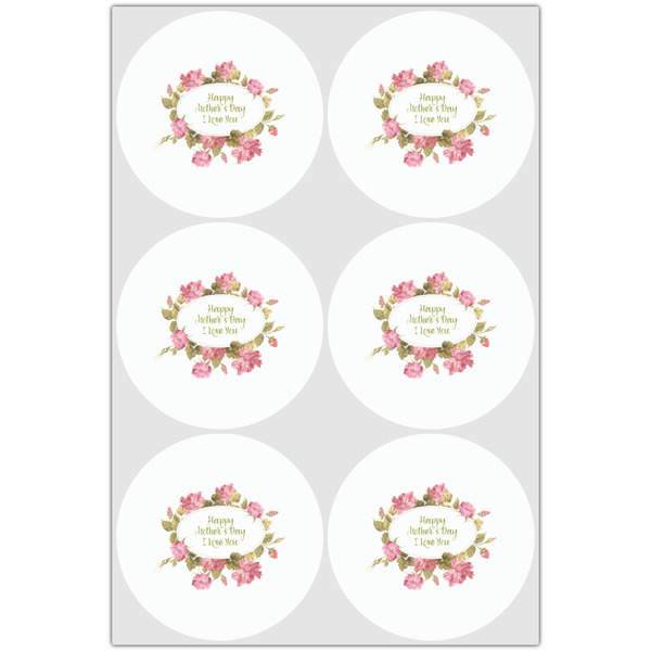 Mother's Day Drink Topper - XLarge - Set of 6