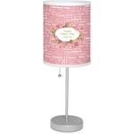 Mother's Day 7" Drum Lamp with Shade Linen