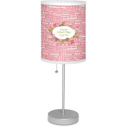 Mother's Day Lamp with Drum Shade