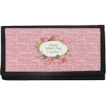 Mother's Day Canvas Checkbook Cover