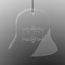 Mother's Day Engraved Glass Ornament - Bell