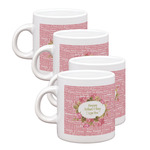 Mother's Day Single Shot Espresso Cups - Set of 4