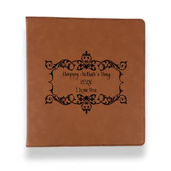 Mother's Day Leather Binder - 1" - Rawhide