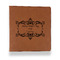 Mother's Day Leather Binder - 1" - Rawhide - Front View