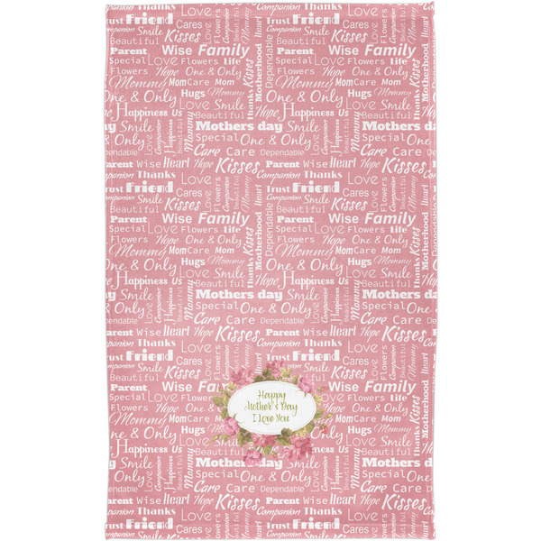 Mother's Day Finger Tip Towel - Full View