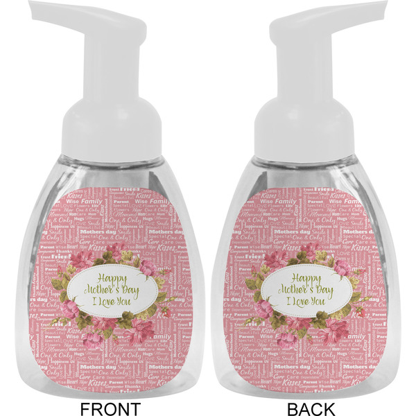 Mother's Day Foam Soap Bottle Approval - White