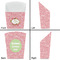 Mother's Day French Fry Favor Box - Front & Back View