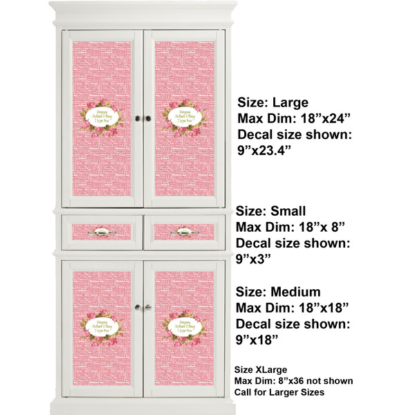 Mother's Day Full Cabinet (Show Sizes)