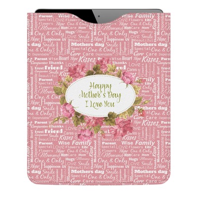 Mother's Day Genuine Leather iPad Sleeve