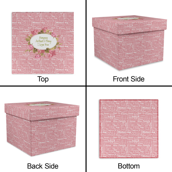 Mother's Day Gift Boxes with Lid - Canvas Wrapped - Small - Approval