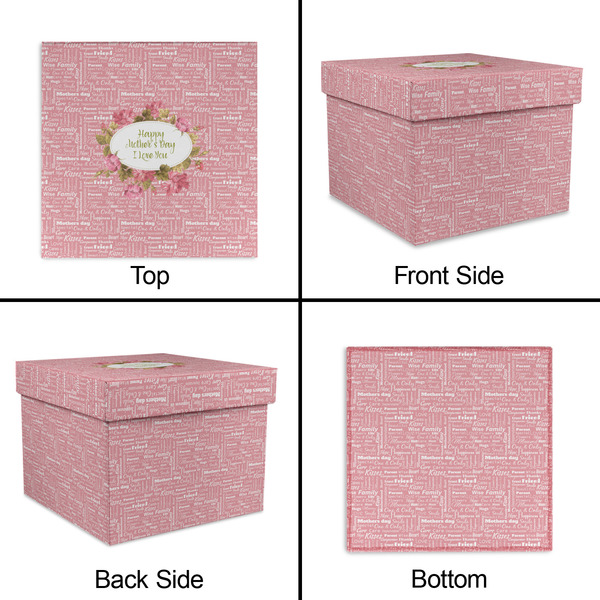 Mother's Day Gift Boxes with Lid - Canvas Wrapped - X-Large - Approval