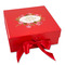 Mother's Day Gift Boxes with Magnetic Lid - Red - Front