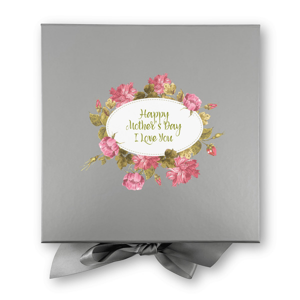 Mother's Day Gift Boxes with Magnetic Lid - Silver - Approval
