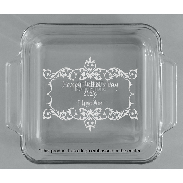 Mother's Day Glass Cake Dish - APPROVAL (8x8)