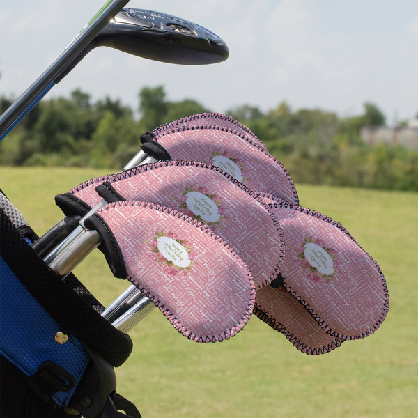 Custom Mother's Day Golf Club Iron Cover - Set of 9